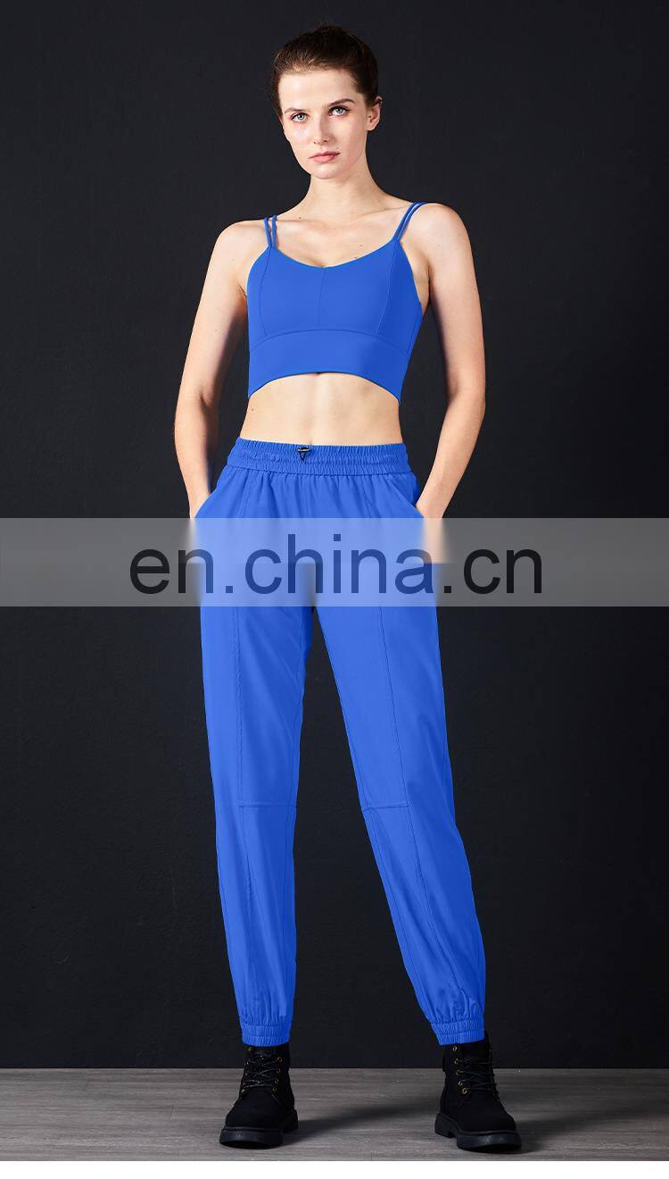 New Arrival Women Padded Sports Bra Support Fitness Workout Yoga Bra Camisole Tank Top