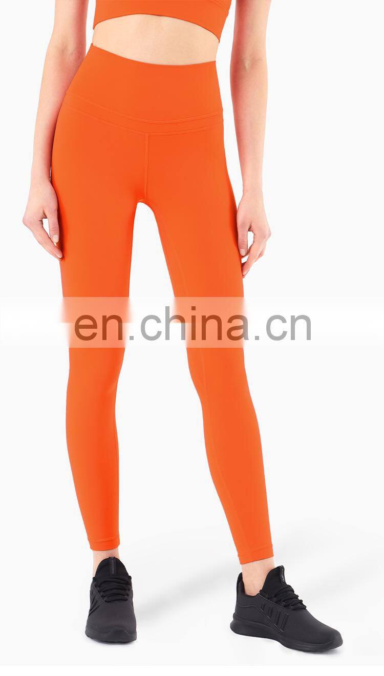 High Waist Yoga Legging Butt Lifting Yoga Pants Sport Leggings With Pocket For Women