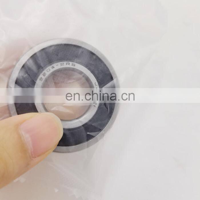 Cheap price 2204-2RS 20mm self aligning ball bearing 2204-2RS ABEC 3 precision standard size 20*47*18mm