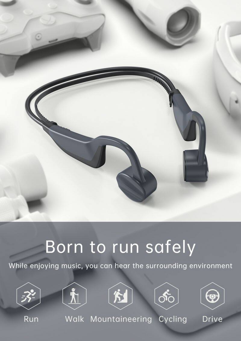New Swim Bone Conduction Headphones Bluetooth Wireless Earphone 16GB MP3 Music Player Waterproof Earbuds Fitness Sport Headset