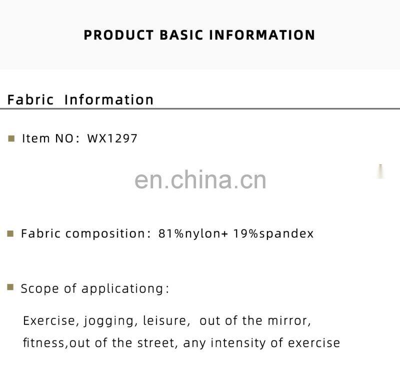 Custom Women High Impact Sports Bras With Racer Back Plus Size Workout V Neck Gym Top