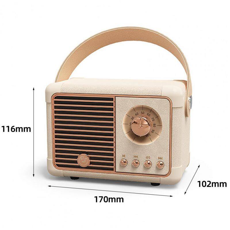 Bluetooth Creative retro HM11plus Wireless Outdoor Bluetooth speaker portable desktop small stereo