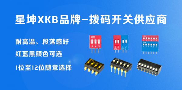 Dial code switch industry XKB brand.