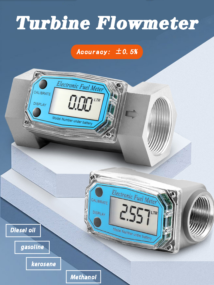 Diesel oil measurement special electronic turbine flowmeter overseas