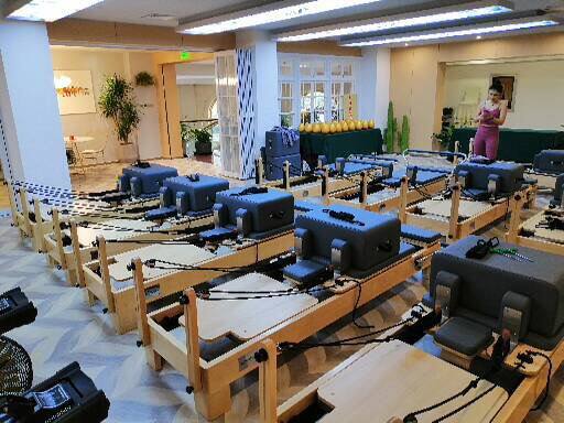 A pilates museum in Shanghai buys and installs the scene