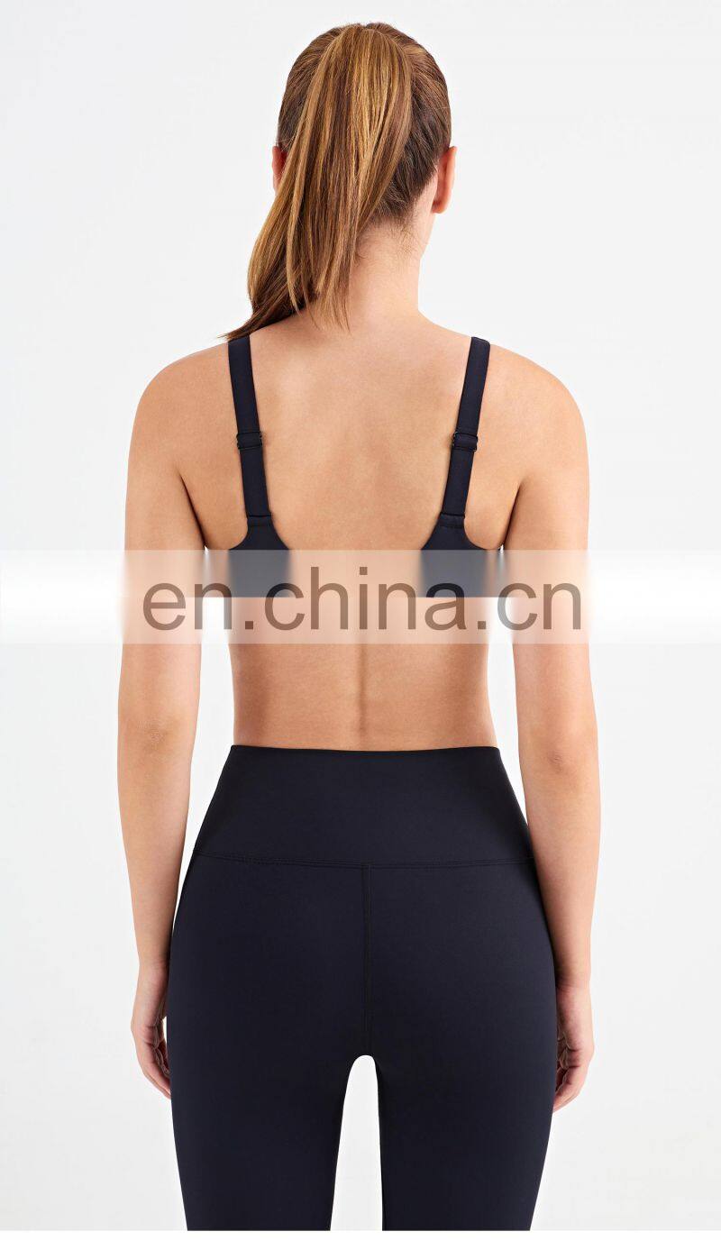The New Fashion Cloud Feeling Adjustable Strappy Sports Bra Private Label Yoga Clothing