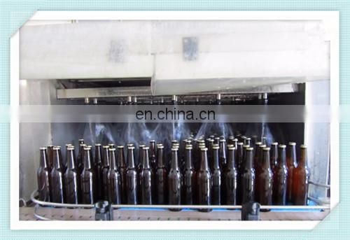 Automatic continuous Bottle Can Sterilizer machine tunnel pasteurizer 1000 bottles per hour