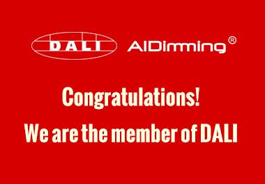 Congratulations! We are the member of DALI