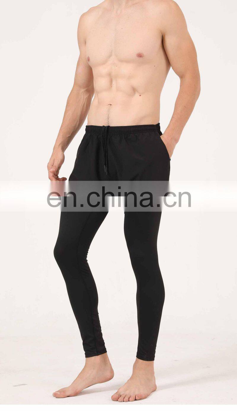 Quick-Drying Men's Leggings Casual Tights Body Two Pieces Running Fitness Sports Shorts