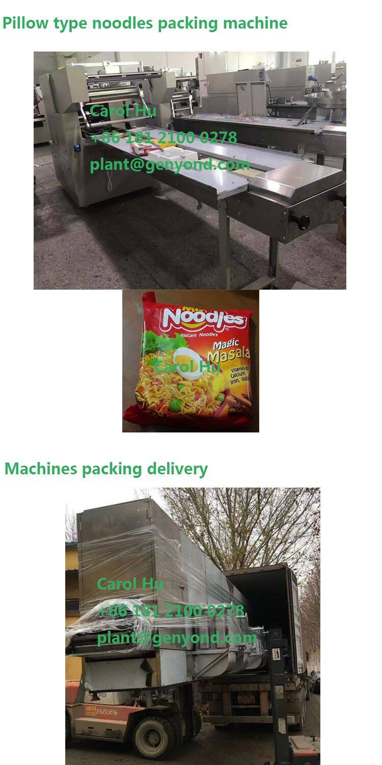 Factory Genyond Good Quality Automatic Non Fried Instant Noodles Making Machine Production Line