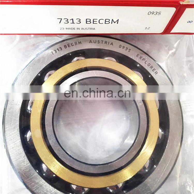 Single Row Angular Contact Ball Bearing  65*140*33mm 7313 7313BECBM Bearing