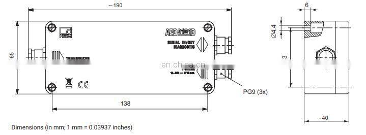 HBM AED9101D Sensor Weighing Control Box For AD103C