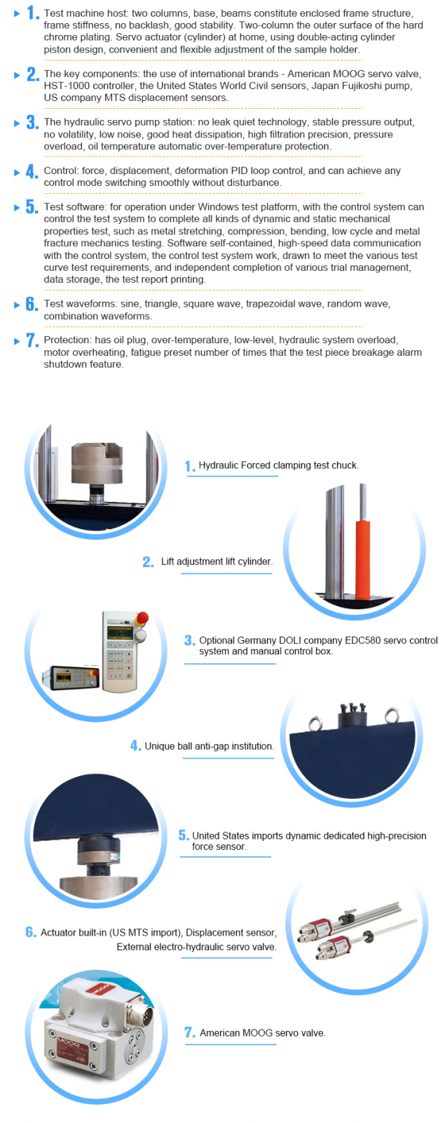Professional High Frequency Electromagnetic Resonance Fatigue Testing Machine with Low Price
