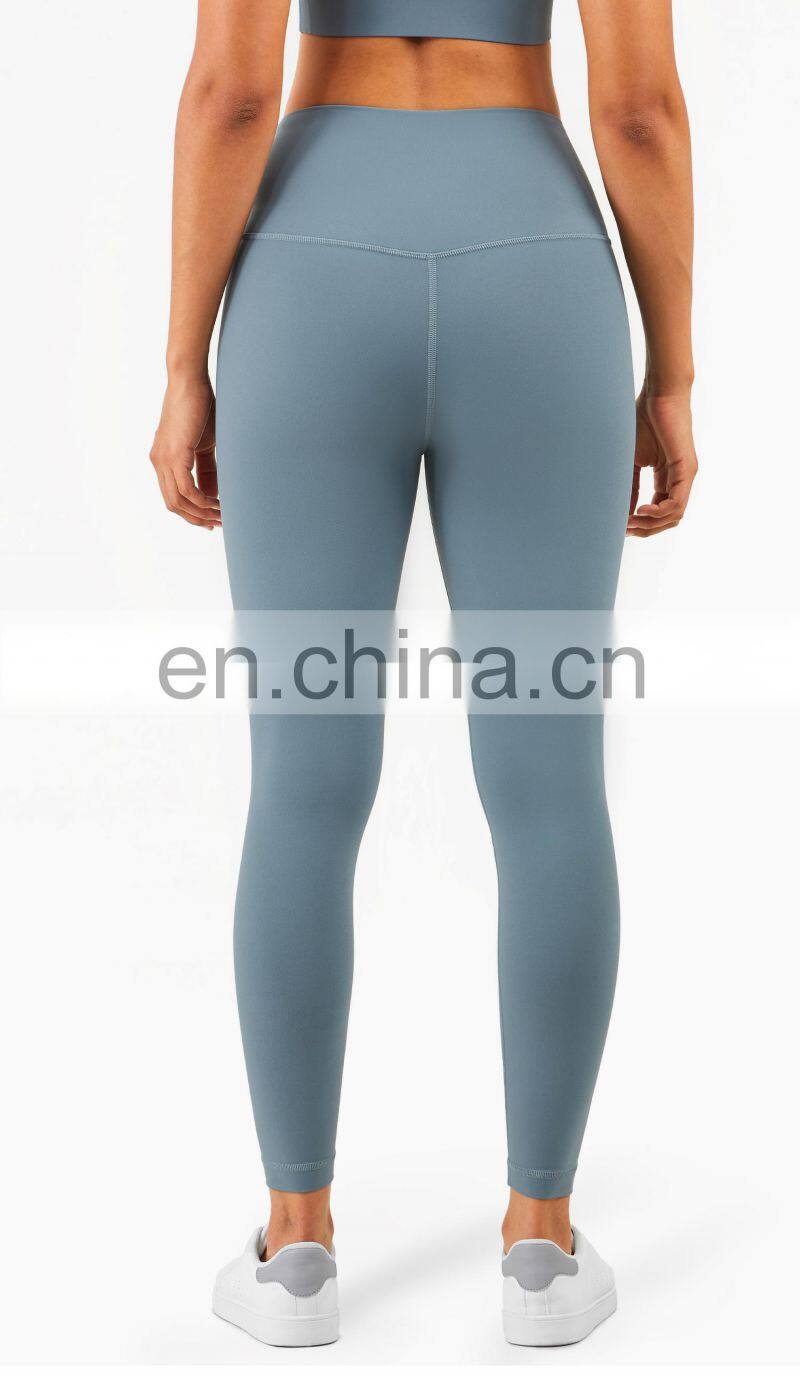 Customized Breathable Yoga Pants For Women Workout Non-slip High Waist Sports Leggings
