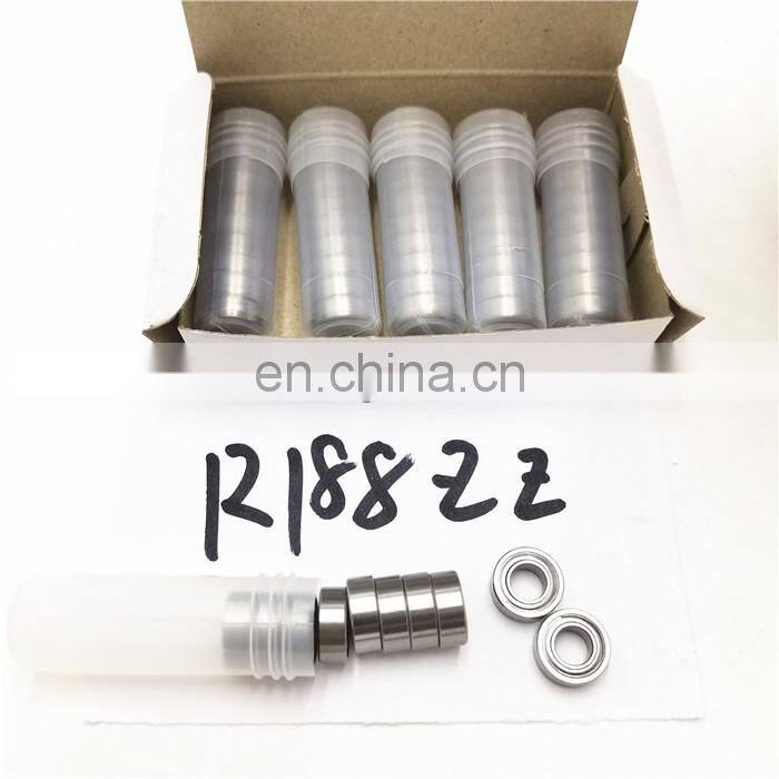 R-series stainless steel deep groove ball bearing R18ZZ Bearing  high quality