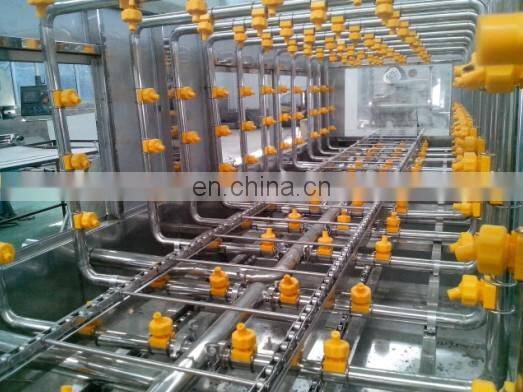 plastic basket washer/chicken box washing machine/commercial plastic box washer