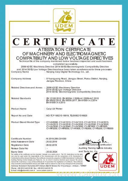 CE Certificate