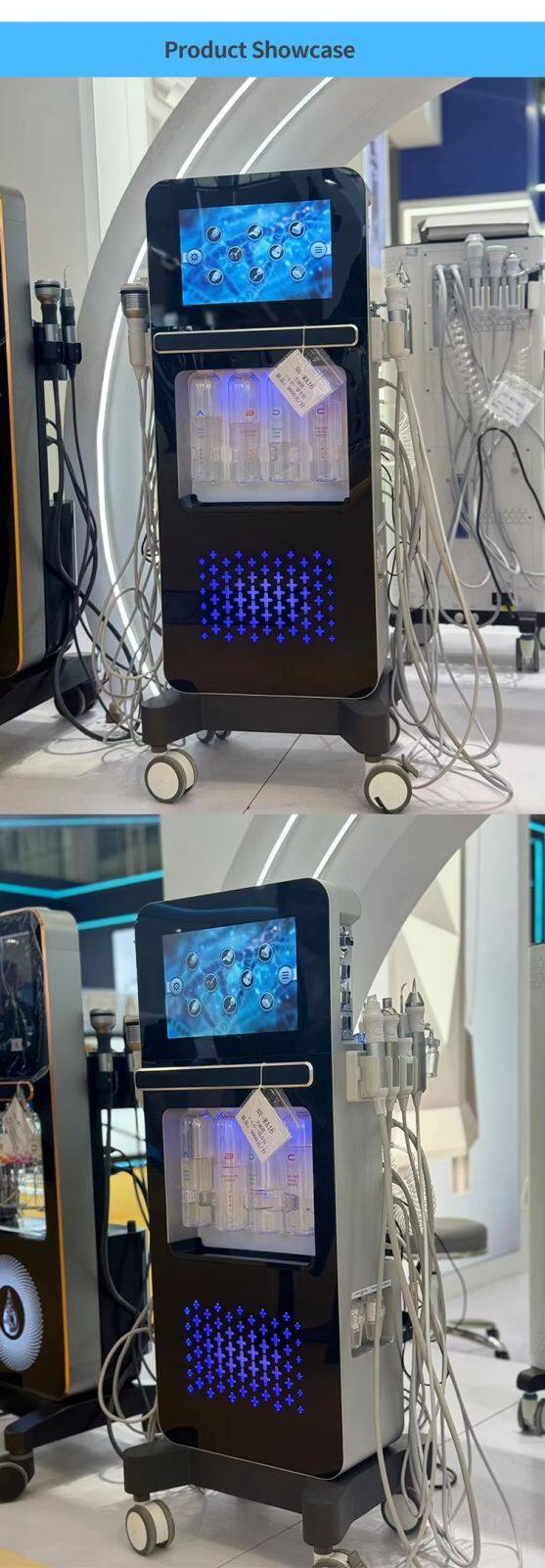 ADM Popular Product Microdermabrassion and Hydra Oxygen Facial Skin Rejuvenation Deep Cleaning Hydra Oxygen Facial Machine 2024