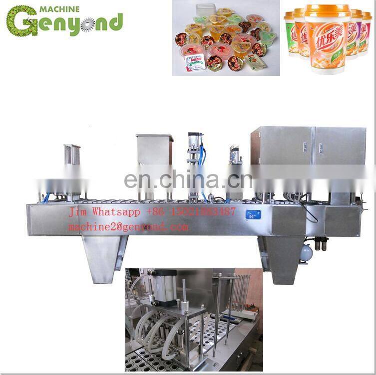 Eco-Friendly Jelly Cup Filling And Sealing Machines