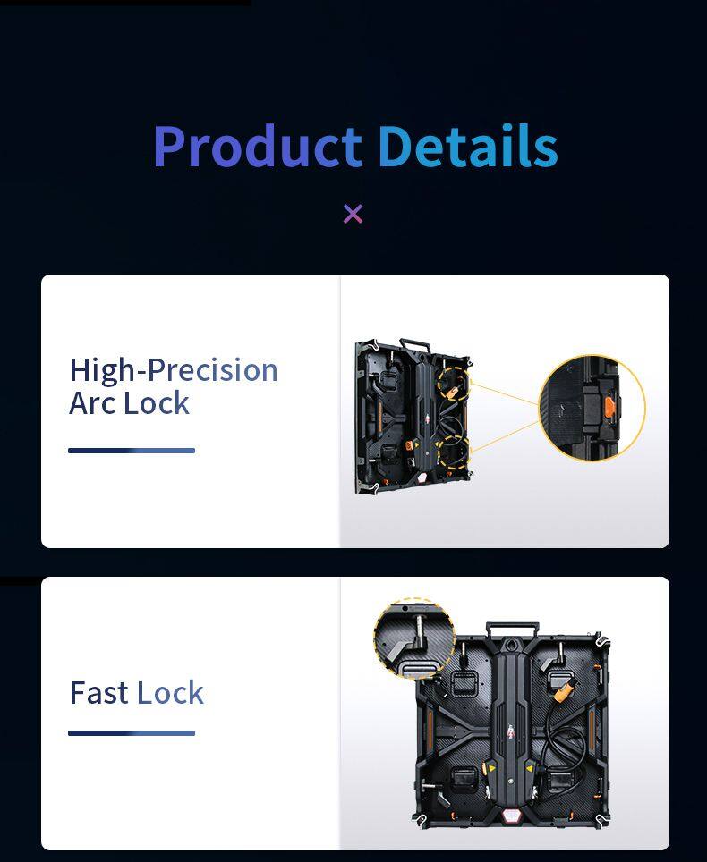 Full Color P3.91Stage Backdrop Rental Display Panels P2 P3 P4 P6 P8 P10 Pantalla Outdoor Led Screen