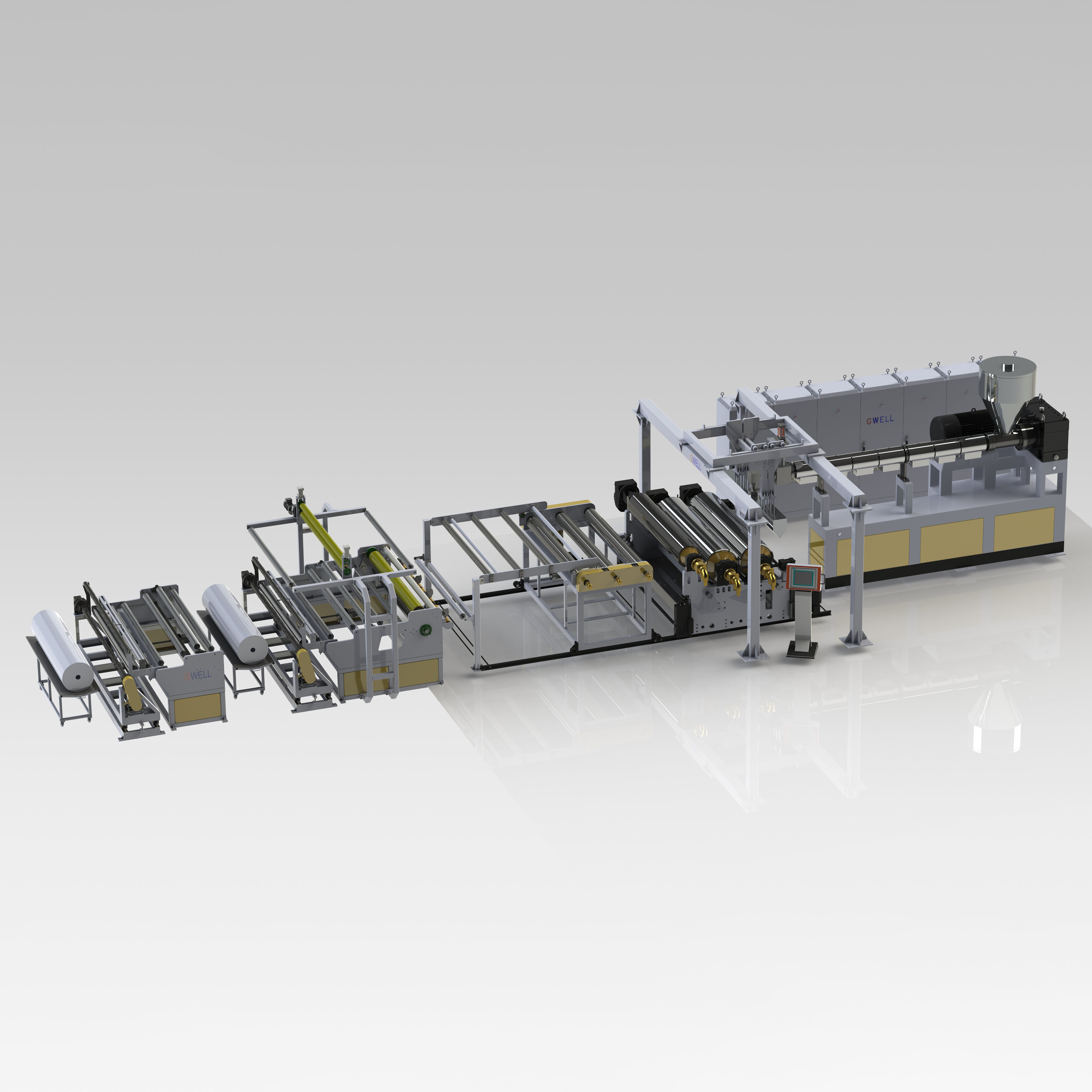 Advantages of GWELL EVA solar adhesive film production line
