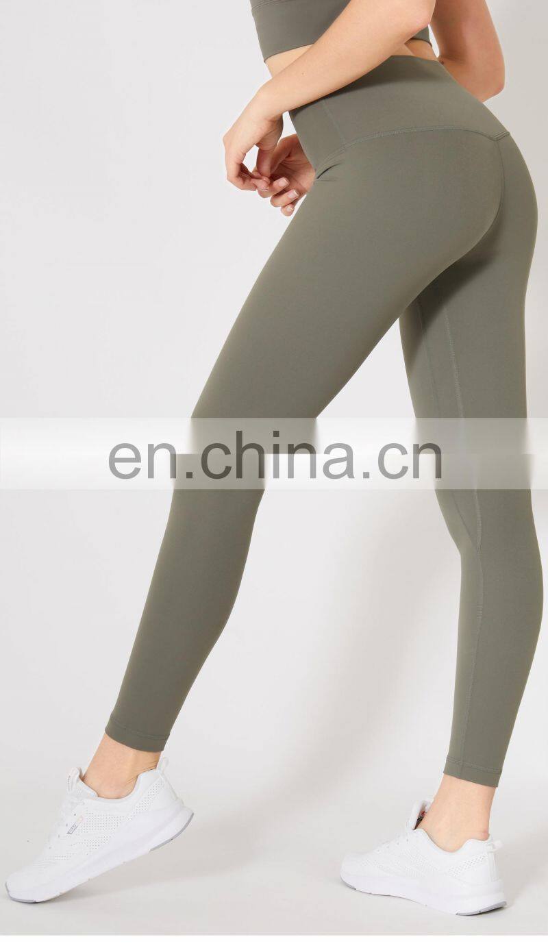 XS-3XL Plus Size Butt Lifting Yoga Pant High Elasticity Workout Sports Legging With Inner Pocket