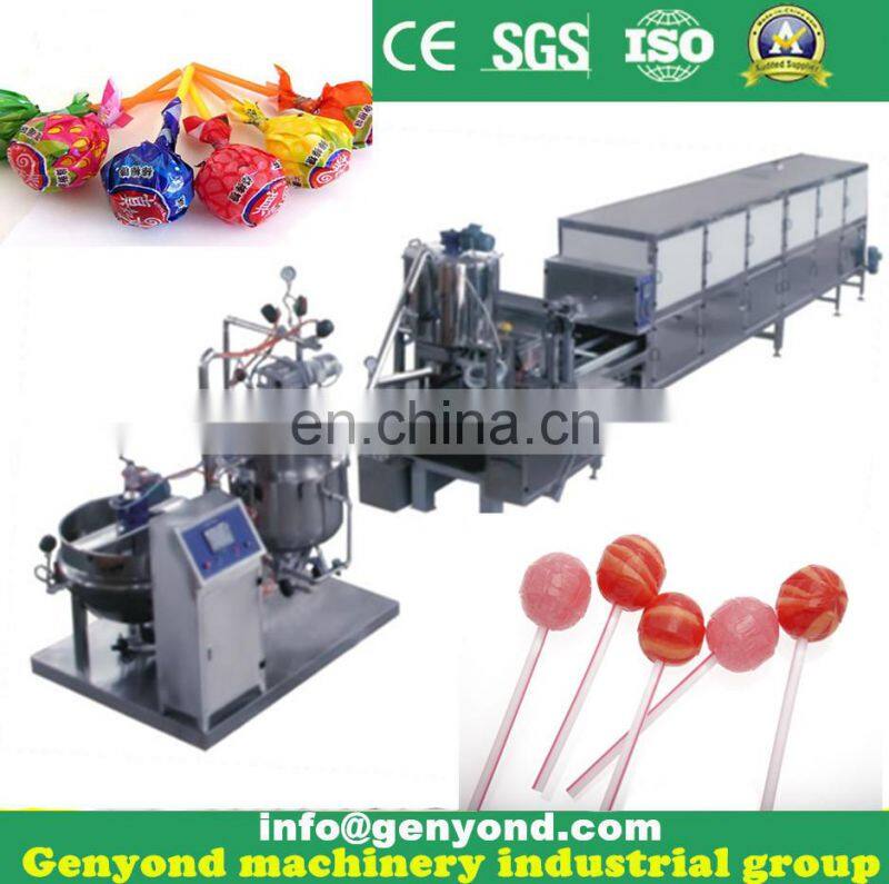 whole set hard candy lollipop making machine