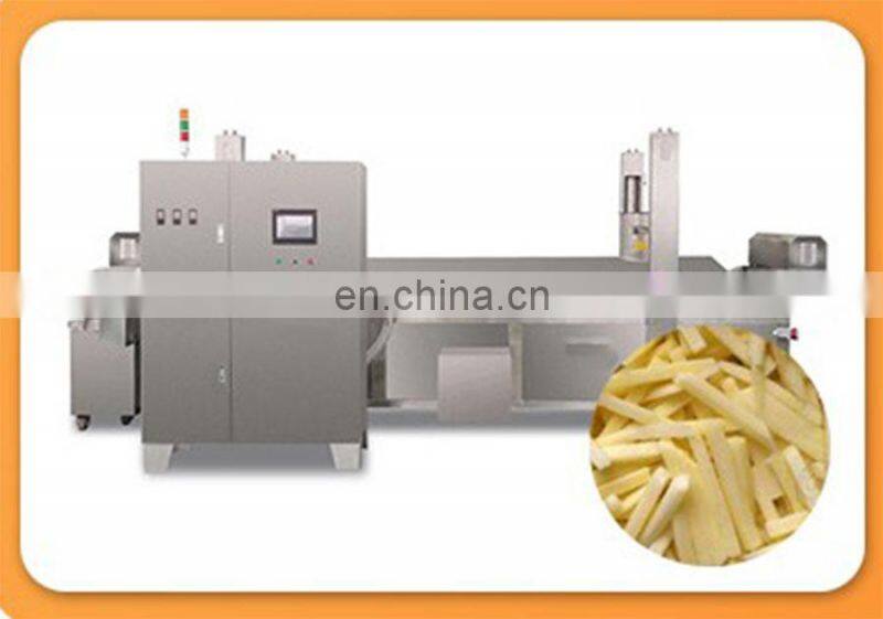 Fully Automatic Frozen French Fries Production Line Fresh Potato Chips Making Machine Price For Factory
