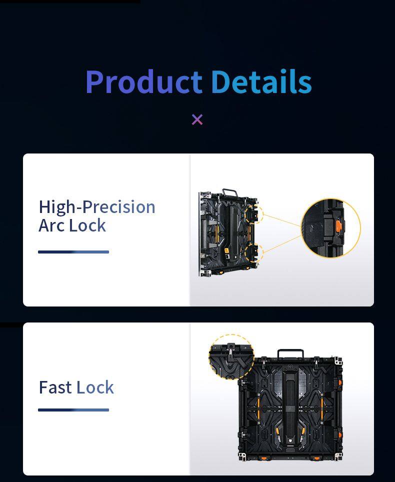 P1.56P1.95P2.6P2.97P3.91Indoor/Outdoor Giant LED Rental Video Wall Wedding Backdrop & Stage Display Screen High Quality LED Wall