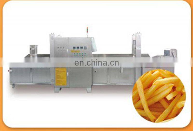 Fully Automatic Frozen French Fries Production Line Fresh Potato Chips Making Machine Price For Factory