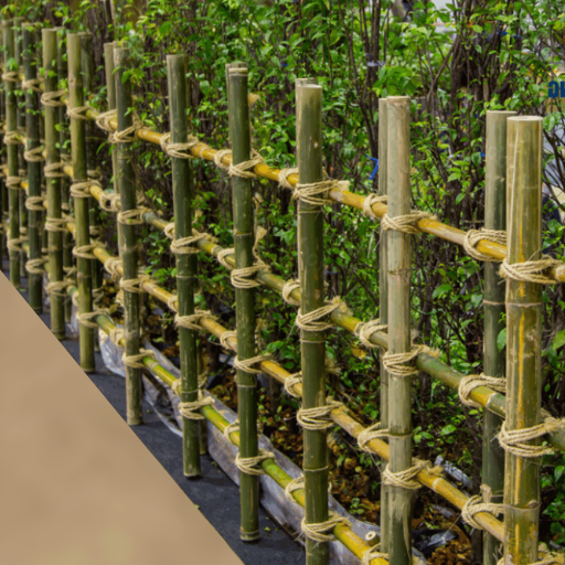 how to make a bamboo fence (2)