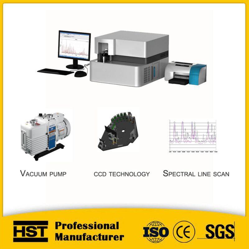 HST-9800 Advanced Technology Spectrometer Metal Testing for Metal Analysis