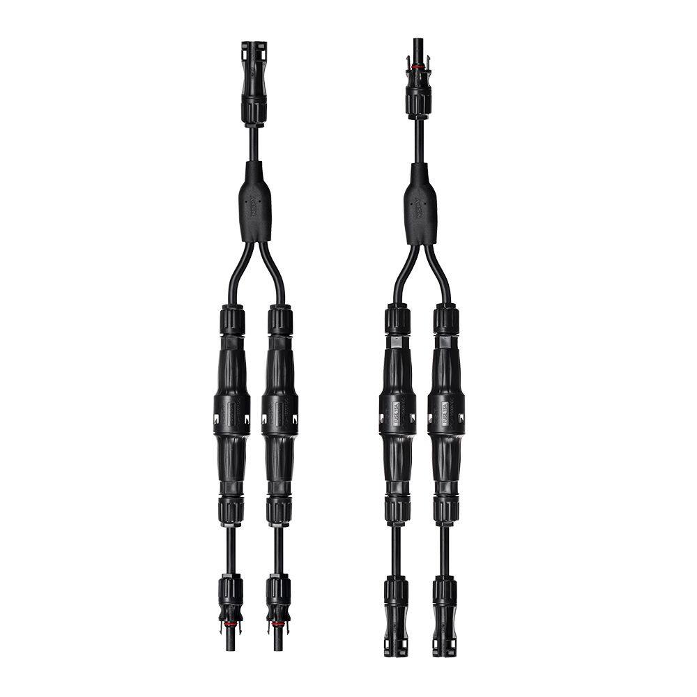 NSPV Solar Y Cable Harness with Fuse Connector vs. Solar Fuse Connector for Photovoltaic Systems