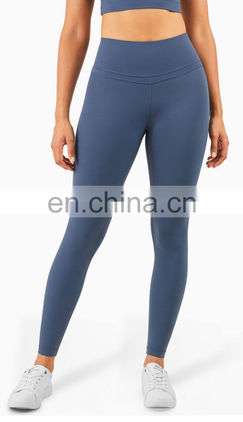 High Waist Yoga Legging Butt Lifting Yoga Pants Sport Leggings With Pocket For Women