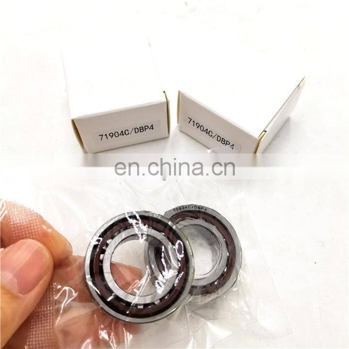 High quality and Fast delivery 71904C/DBP4 bearing angular contact bearing 71904C/DB 71904C