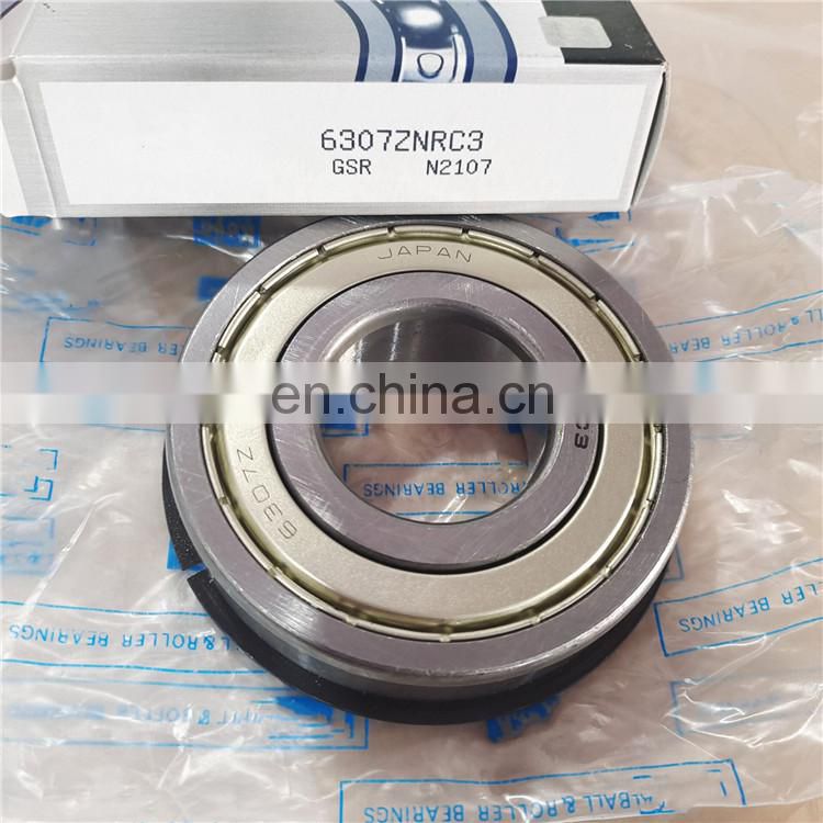 35*80*21MM 6307-ZNR Deep Groove Ball Bearing with Snap Ring  6307ZNRC3 Bearing