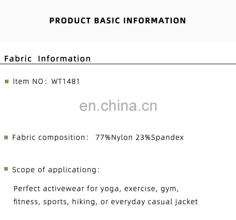 Wholesale UV Protection Women Full Zipper Yoga Tops Gym Long Sleeve Lightweight Jackets