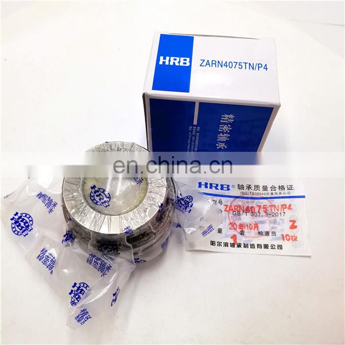 china famous HRB bearing ZARN4075TN Combined Needle Bearing ZARN4075TN/P4 ZARN 4075 TN