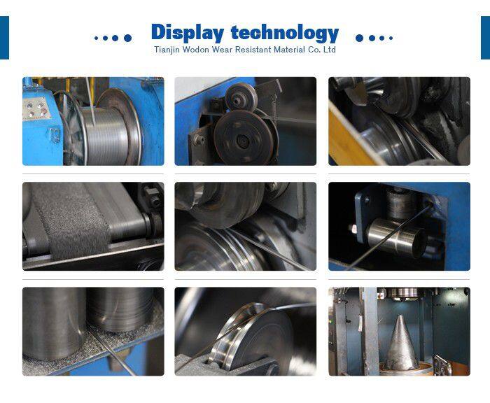 wear resistant flux cored welding wires for wear plates