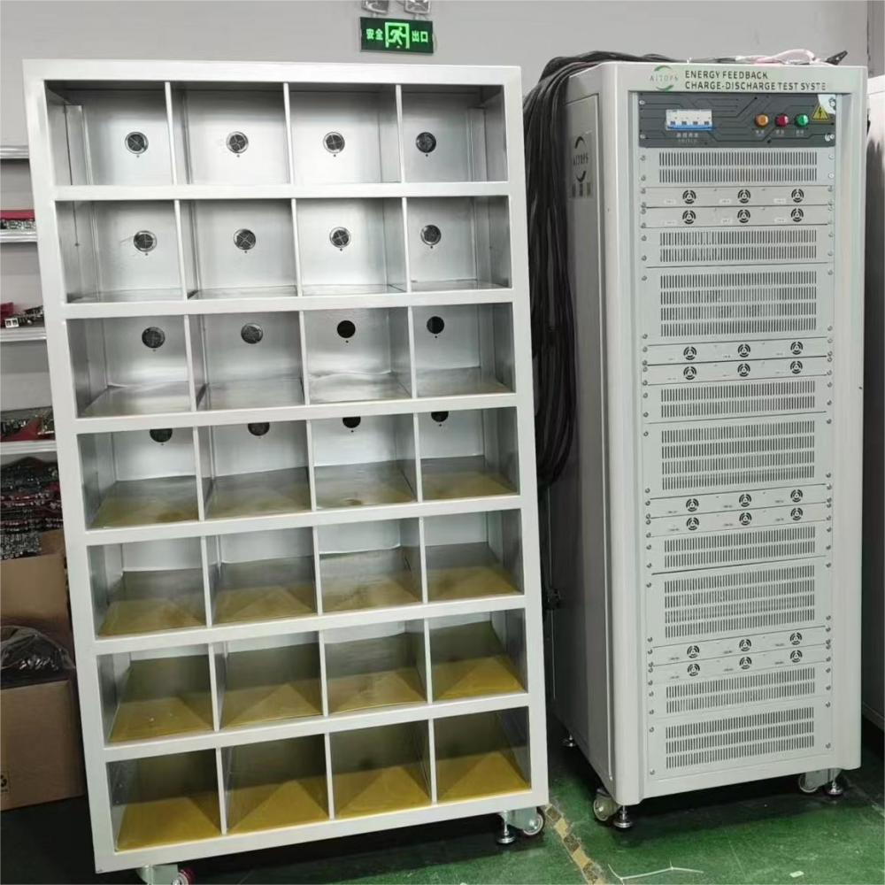主图2 Battery aging tester with rack
