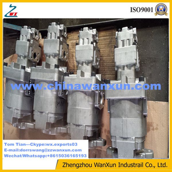 Hydraulic main pump komatsu hydraulic gear pump 705-12-35010 for komatsu Grader GD705