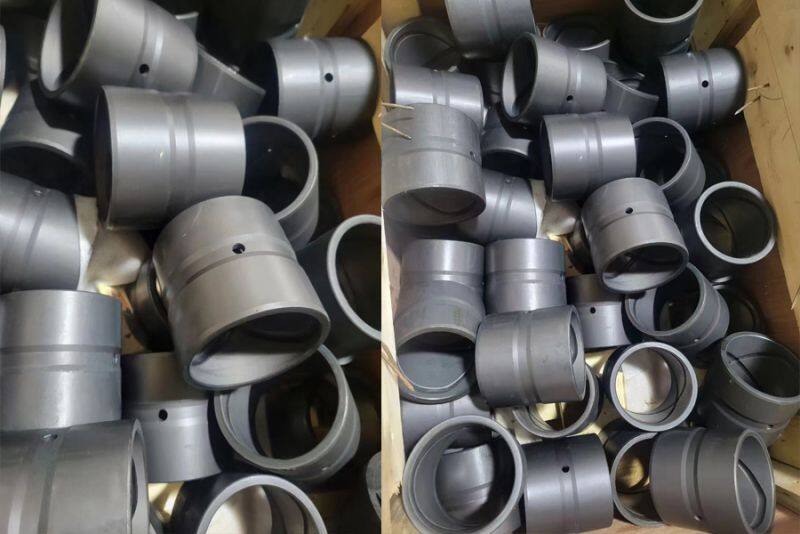 Chrome Steel Excavator Pin Bucket Bushing Oil Groove Shaft Sleeve Bush for Excavator Parts
