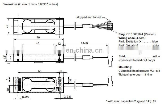 PW4M and PW4M-OP Single Point Load Cells for Precise Weighing