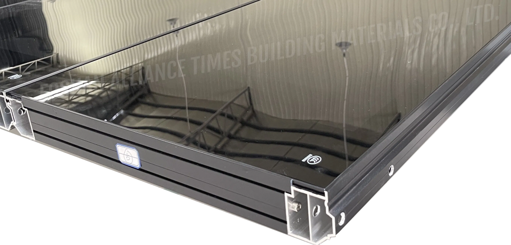 Glass Garage Panel Sample