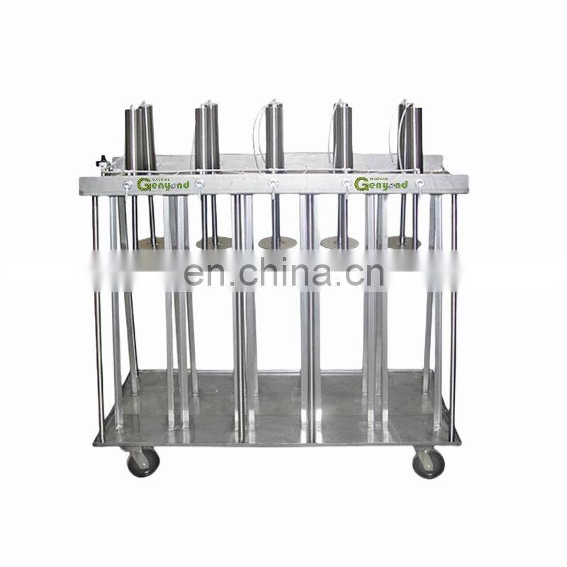 Factory Shanghai Genyond 4 6 8 heads cheese making machine molding moulding processing equipment cheese press pressing machine