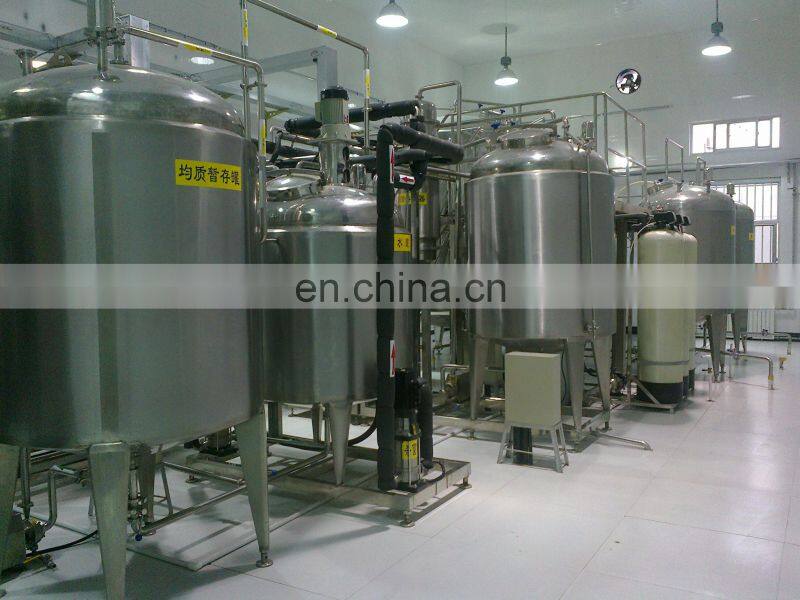 Complete UHT Milk Production Line Mini Dairy pasteurizer sterilizer filling machine milk yogurt Processing Plant Equipment