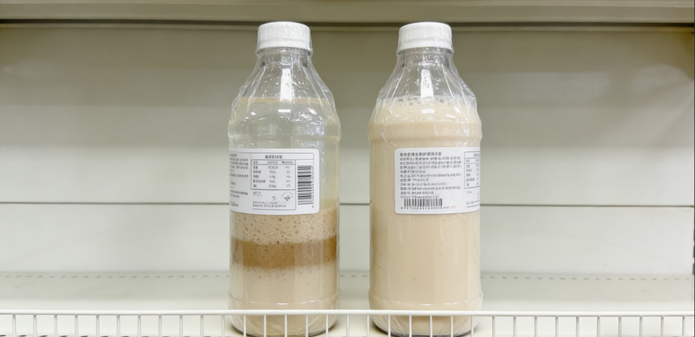 Stop Sedimentation in Plant Milk