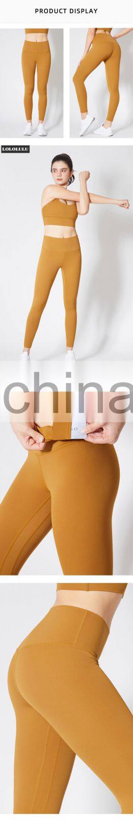 XS-3XL Plus Size Butt Lifting Yoga Pant High Elasticity Workout Sports Legging With Inner Pocket