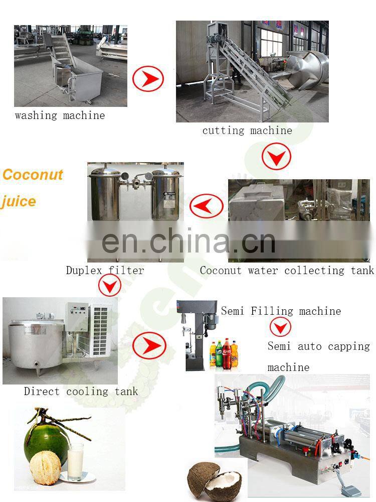 GYC 300~2000pcs/h tender young green coconut water juice extractor extraction cut cutting half opener machine