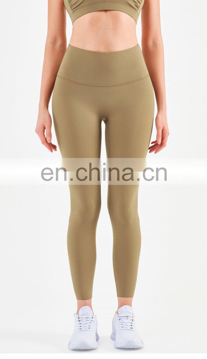 High Waist Leggings Workout Gym Soft Stretchy Yoga Pants Without T Line